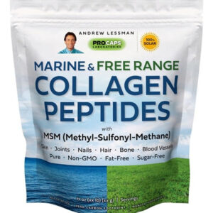Suplemento Andrew Lessman Marine & Free Range Collagen Pepti