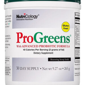 Suplemento Nutricology Progreens Powder 265g De Amplo Espect