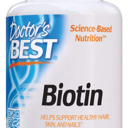 Suplemento Doctor's Best Biotina 10.000mcg Para Cabelo, Pele