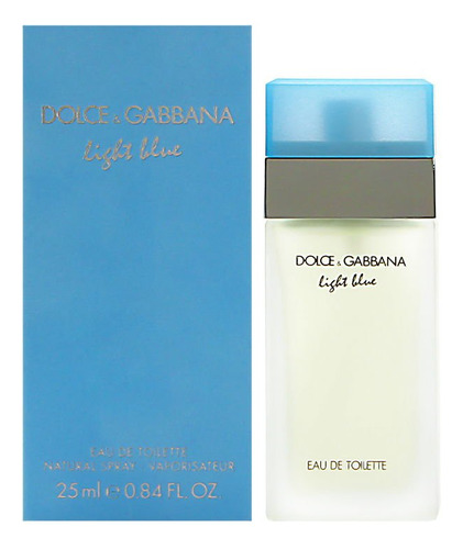 Perfume Dolce & Gabbana Eau De Toilette Azul Claro 25 Ml Par