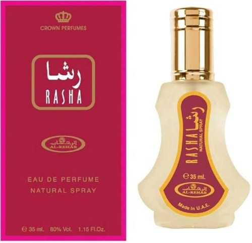 Perfume Al-rehab Rasha Eau De Natural 35ml (1.15 Fl. Oz) Spr