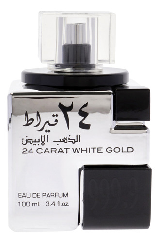Perfume Lattafa 24 Quilates White Gold Edp 100ml Para Homens - Imagem 2