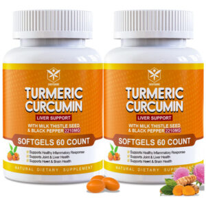 Suplemento Envycure Curcuma Curcumina 2000 Mg Cápsulas Gelat