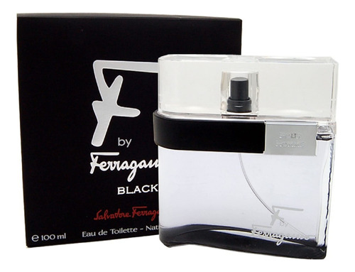 Perfume Salvatore Ferragamo Black Eau De Toilette 100ml For - Imagem 2