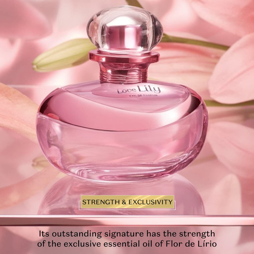 Perfume O Boticário Love Lily Eau De Parfum 75ml For Women - Imagem 2