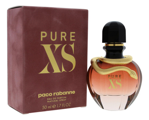 Perfume Paco Rabanne Pure Xs Eau De Parfum 50ml Para Mulhere - Imagem 3