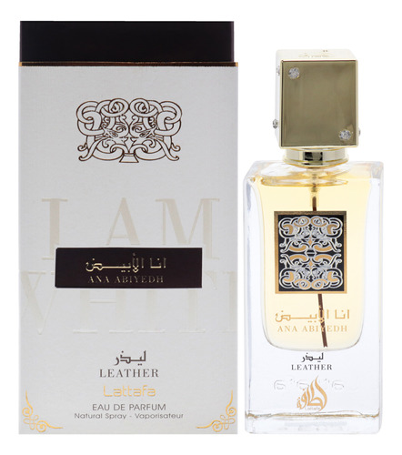 Lattafa Ana Abiyedh Couro Eau De Parfum Spray 2 Oz