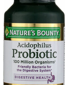 Suplemento Nature's Bounty Probiótico Acidophilus 120 Compri