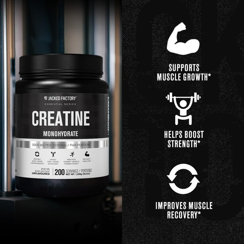 Suplemento De Creatina Jacked Factory Monohydrate 1000g - Imagem 3