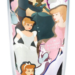 Copo Isolado Tervis Disney Cinderella 470ml 70th Anniv.
