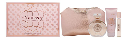 Conjunto De Presente Perfume Guess Bella Vita Rosa Para Mulh