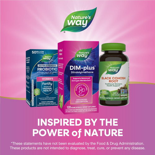 Suplemento Nature's Way Dim-plus Com 120 Cápsulas Vegetarian - Imagem 7