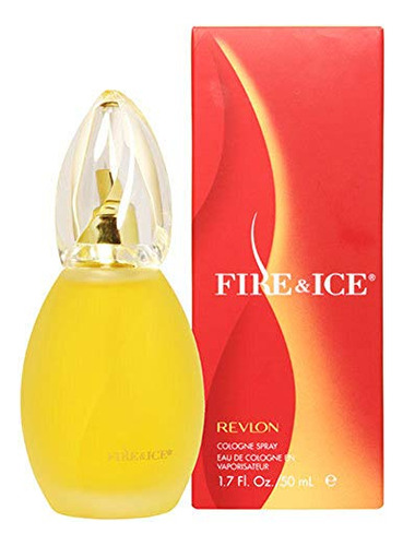 Spray Revlon Fire Ice Cologne 17 Onças 50 Ml Para Mulheres D - Imagem 2