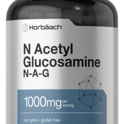 Suplemento Horbäach N-acetil Glucosamina 1000mg 120 Cápsulas