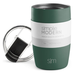 Caneca De Café De Viagem Moderna Simples Tumbler Clear Flip