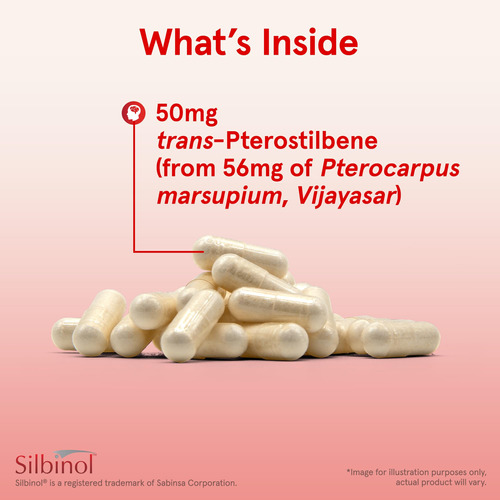 Jarrow Formulas Pterostilbeno 50 Mg 60 Cápsulas Vegetais - Imagem 3