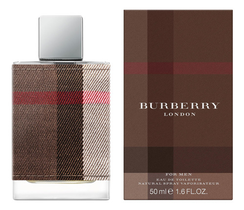 Perfume Burberry London Eau De Toilette 50ml Para Homens - Imagem 2