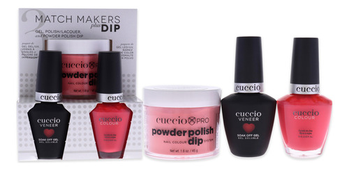 Conjunto De Molhos Para Unhas Cuccio Color Paradise Found +