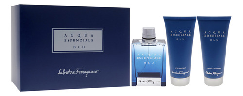 Perfume Salvatore Ferragamo Acqua Essenziale Blu Para Homens - Imagem 3