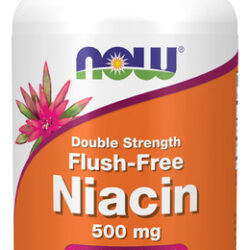 Suplemento Now Niacina (vitamina B-3) 500 Mg De Dosagem Dupl