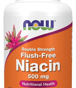 Suplemento Now Niacina (vitamina B-3) 500 Mg De Dosagem Dupl