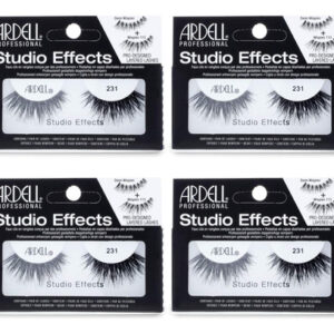 Cílios Postiços Ardell Studio Effects 231, Pacote Com 4