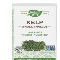 Suplemento Nature's Way Kelp 180 Cápsulas - 270 Mcg De Iodo