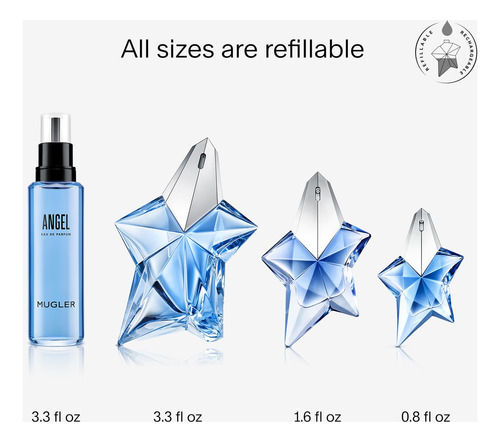 Perfume Mugler Angel Eau De Parfum 100ml For Women - Imagem 4