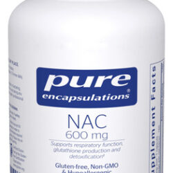 Suplemento De Encapsulamentos Puros Nac 600mg De N-acetilcis