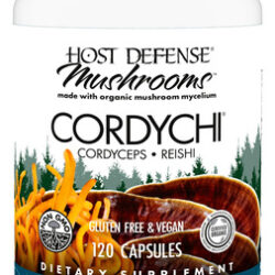 Suplemento Host Defense Cordychi Em Cápsulas 120 Sem Sabor