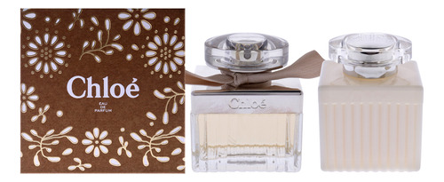 Conjunto De Presente Feminino Perfume Chloe, 2 Peças, 50 Ml