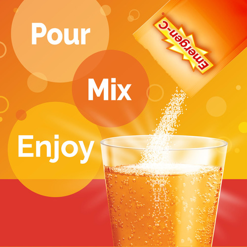 Suplemento Emergen-c 1000 Mg De Vitamina C Com Zinco Super O - Imagem 4