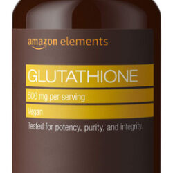 Suplemento Amazon Elements Glutationa 500 Mg 60 Cápsulas