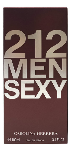 Perfume Carolina Herrera 212 Sexy Para Homens 100ml Edt Spra