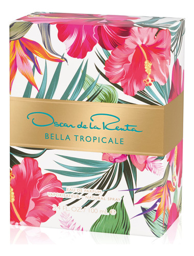 Perfume De Água De Perfume Oscar De La Renta Bella Tropicale - Imagem 7