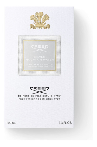 Perfume Creed Silver Mountain Water Para Homens Colônia 100m - Imagem 2