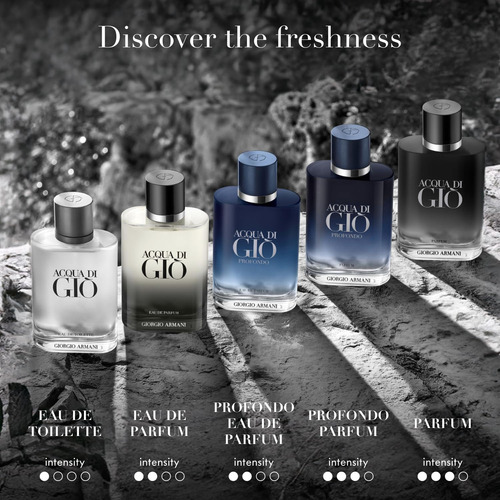 Perfume Armani Beauty Acqua Di Giò Perfum Colônia Para Homen - Imagem 6