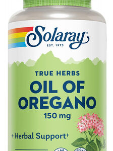 Suplemento Solaray De Óleo De Orégano 150mg Em Cápsulas Gela
