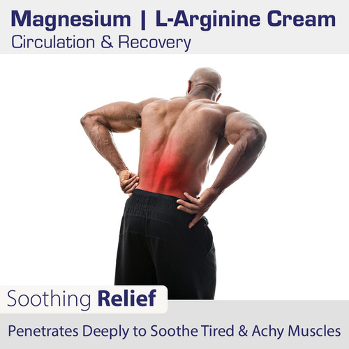 Creme Nutrasal Magnésio L-arginina 240ml Óxido Nítrico - Imagem 6