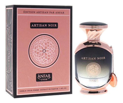 Perfume Anfar Artisan Noir Extrait De Parfum 100ml Para Mulh - Imagem 3