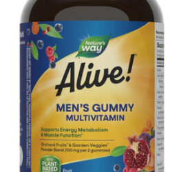 Multivitamínico Nature's Way Alive! Goma Diária Masculina 15