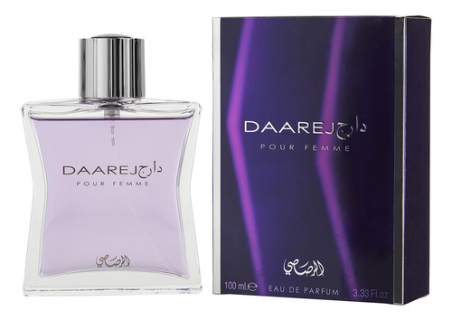 Eau De Parfum Em Spray Rasasi Daarej 3,3 Onças