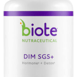 Suplemento Biote Nutraceuticals Dim Sgs+ Hormone Detox 60 Ca
