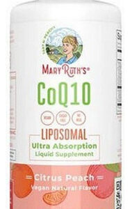 Citrus Peach Coq10 Lipossomal 7,6 Onças Da Maryruth's