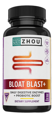 Bloat Blast+ 30 Count By Zhou Nutrition