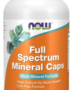 Full Spectrum Minerals 240 Cápsulas Da Now Foods