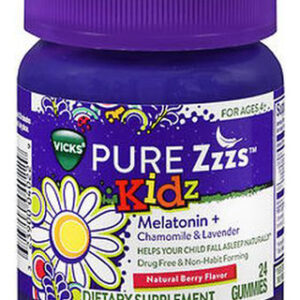 Pure Zzzs Kidz Gummies, Sabor Natural De Frutas Vermelhas, 2