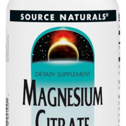 Magnesium Citrate 133mg 180 Caps By Source Naturals
