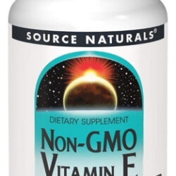 Vitamin E Non-gmo 400 Iu 60 Tabs By Source Naturals