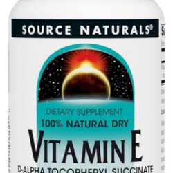 Vitamin E Succinate 400 Iu 100 Tabs By Source Naturals